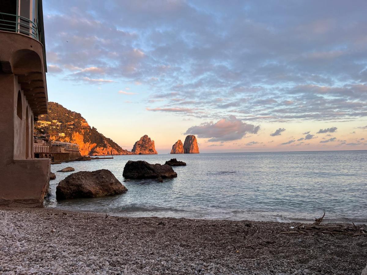 Capri Magic House On The Beach ภายนอก รูปภาพ