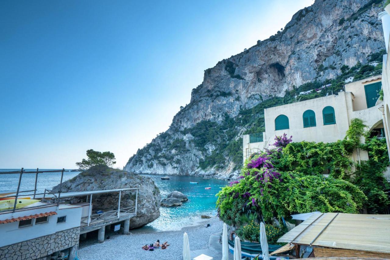 Capri Magic House On The Beach ภายนอก รูปภาพ