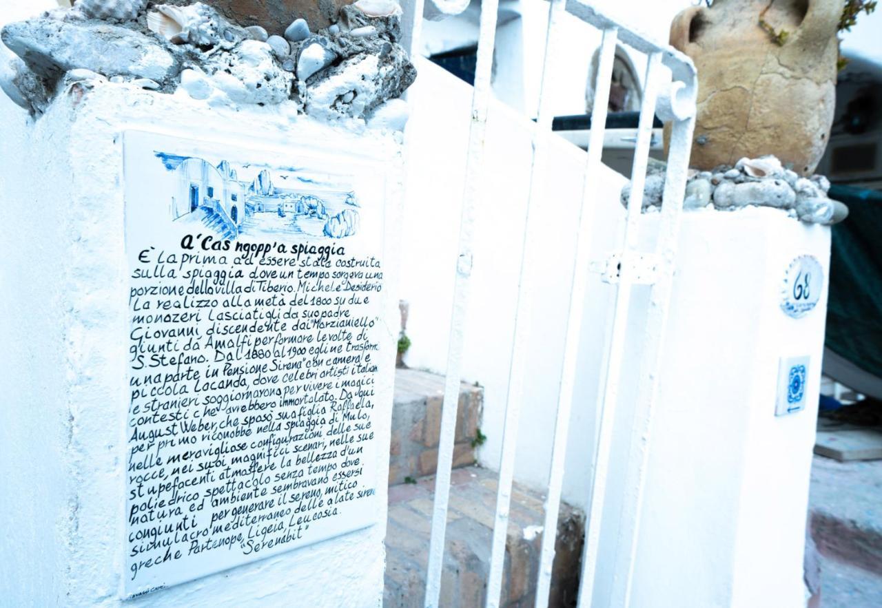 Capri Magic House On The Beach ภายนอก รูปภาพ