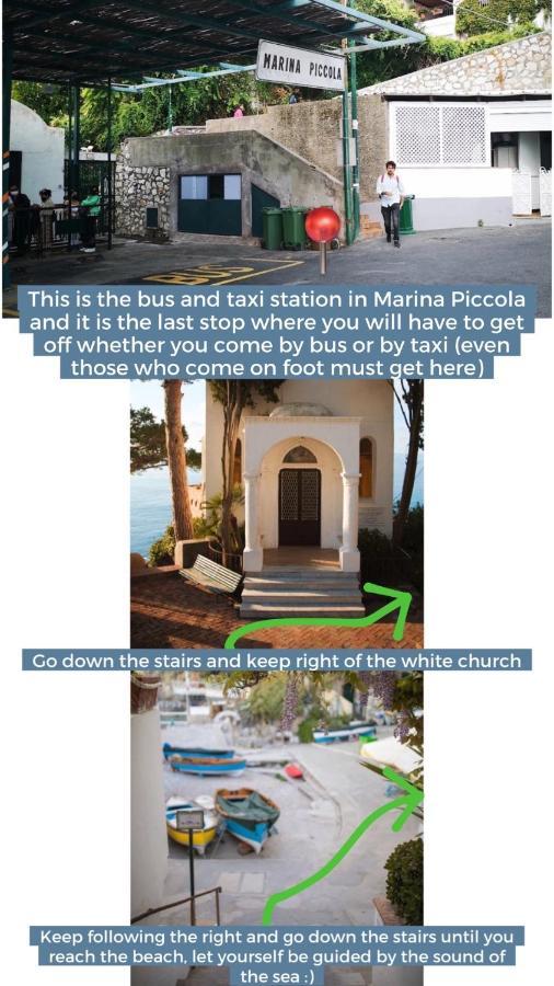Capri Magic House On The Beach ภายนอก รูปภาพ
