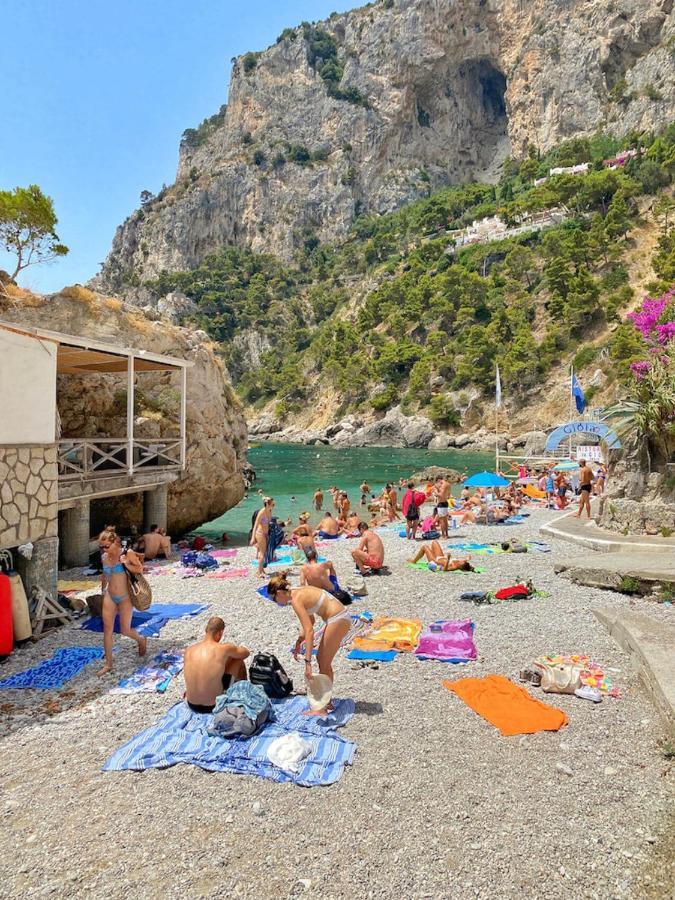 Capri Magic House On The Beach ภายนอก รูปภาพ